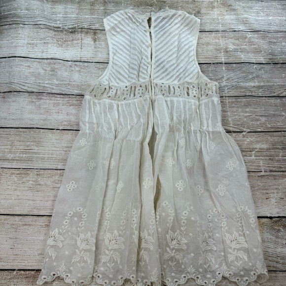 Free People Eloise Embroidered Eyelet Tunic FP One - Picture 7 of 7